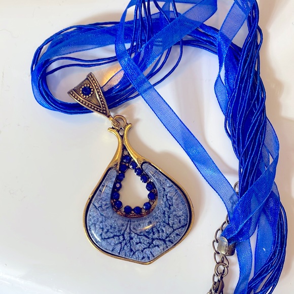 Bohemian Summer Dress with Necklace and Bracelet - Picture 10 of 10